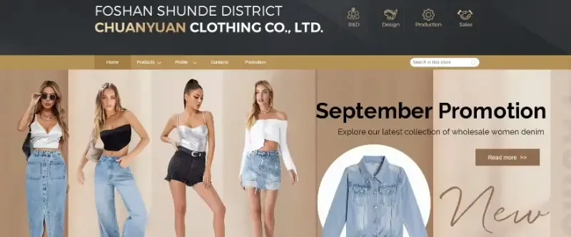 Foshan Shunde Tianxiu Garment Co., Ltd.