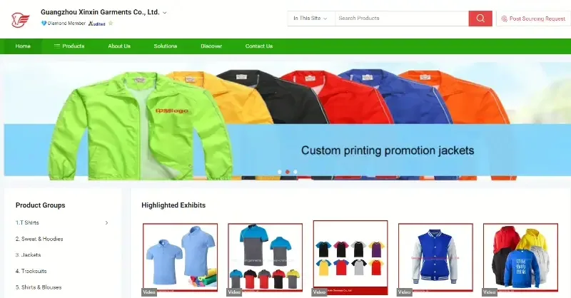 Guangzhou Xinxin Garments Co., Ltd.
