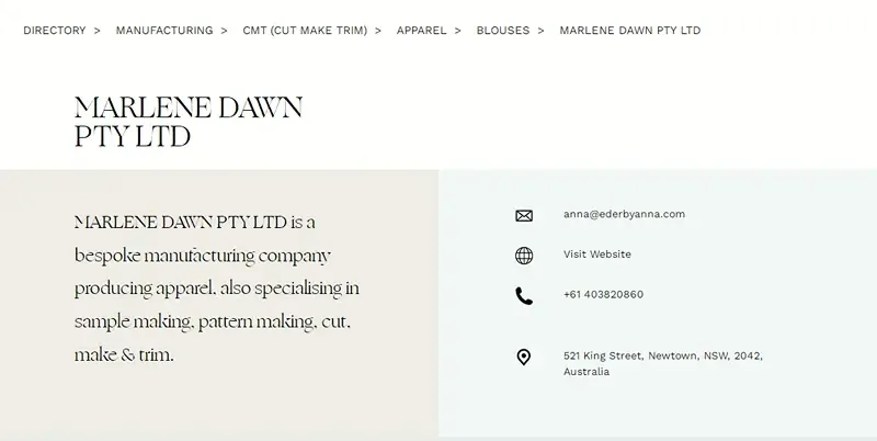 Marlene Dawn Pty Ltd