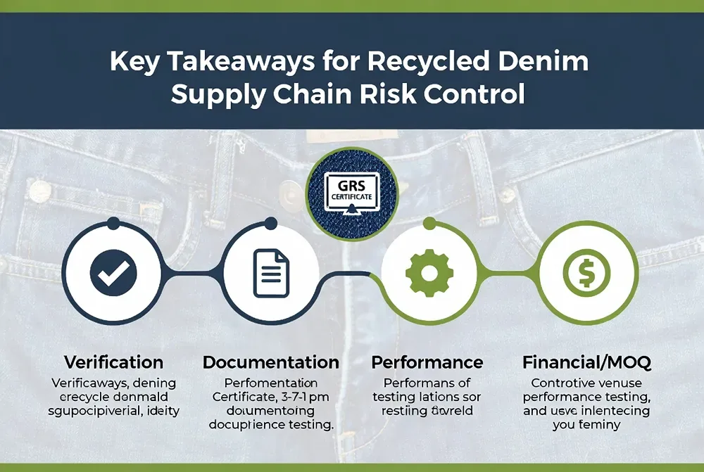 Recycled Denim Supply Chain Risk Control Key Takeaways
