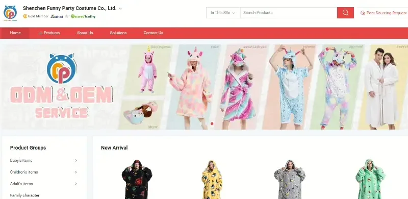Shenzhen Funny Party Costume Co., Ltd.