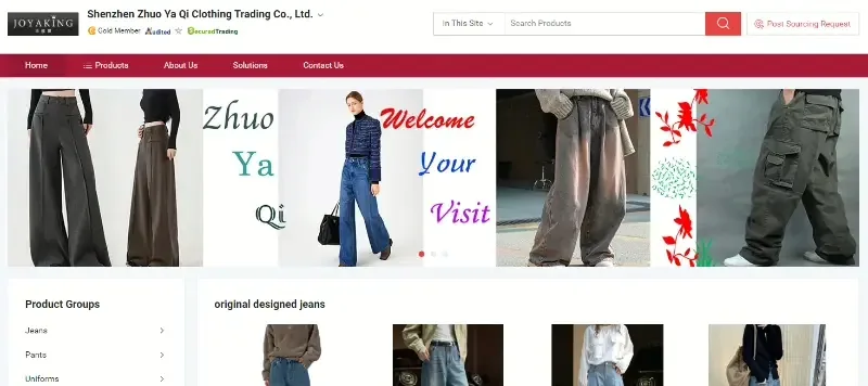 Shenzhen Zhuo Ya Qi Clothing Trading Co., Ltd.