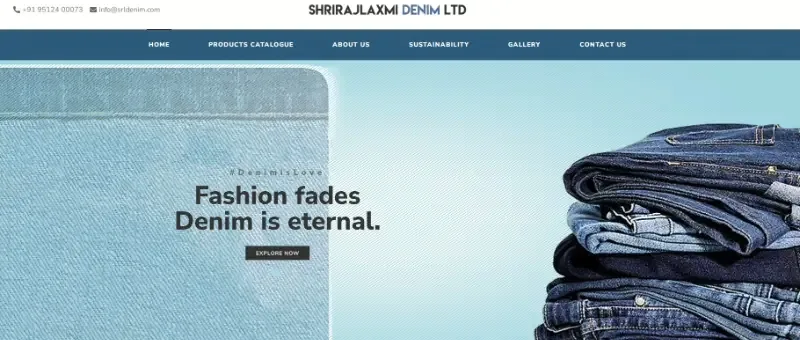 Shri Rajlaxmi Denim Limited