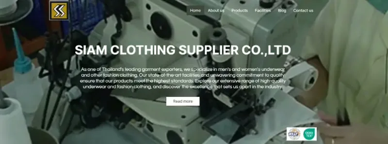 Siam Clothing Supplier Co., Ltd.
