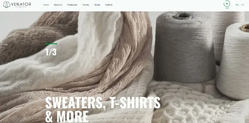 Venator Knitwear