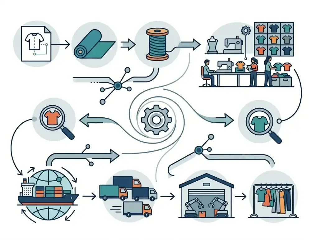 What is Apparel Supply Chain Logistics