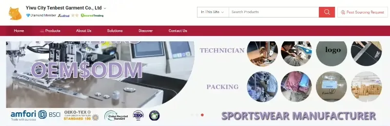 Yiwu City Tenbest Garment Co., Ltd
