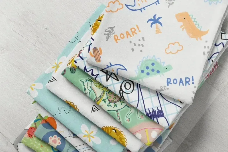 cotton spandex fabric in childrens clothing