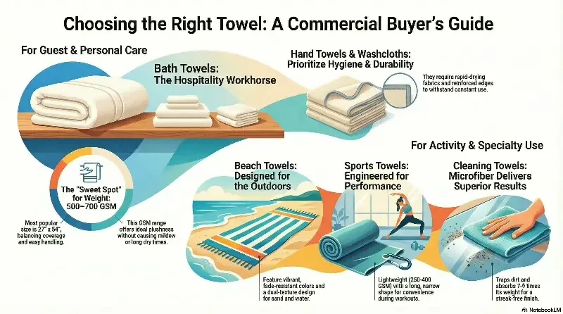 types of towel photo