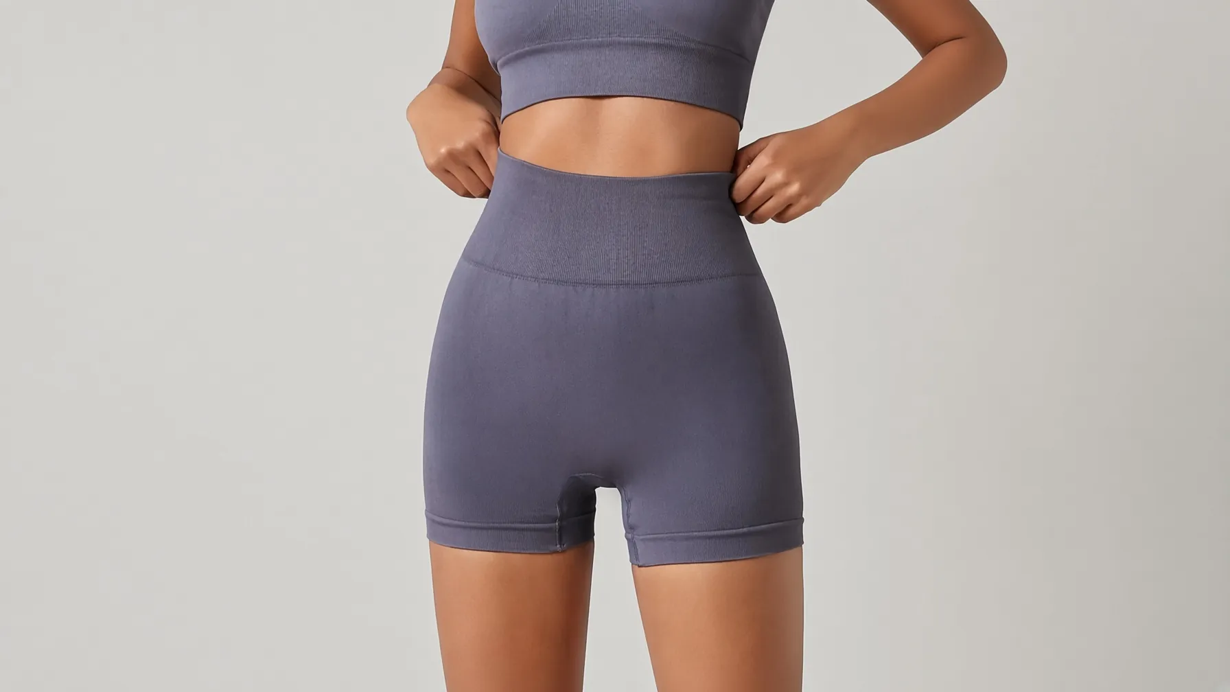 High-rise waistband engineering detail